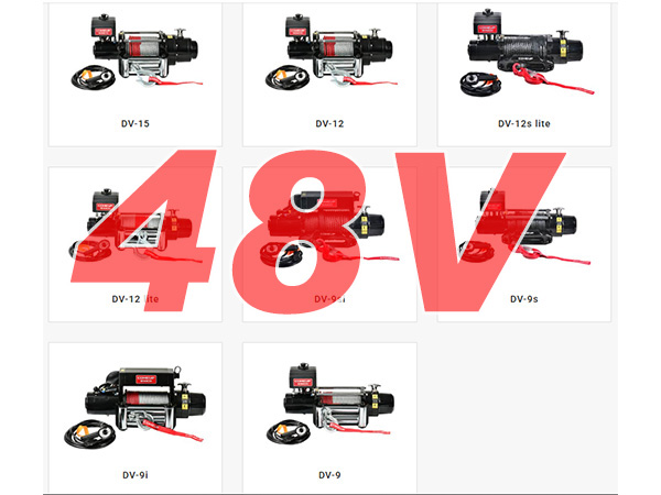 48V Automotive Winch