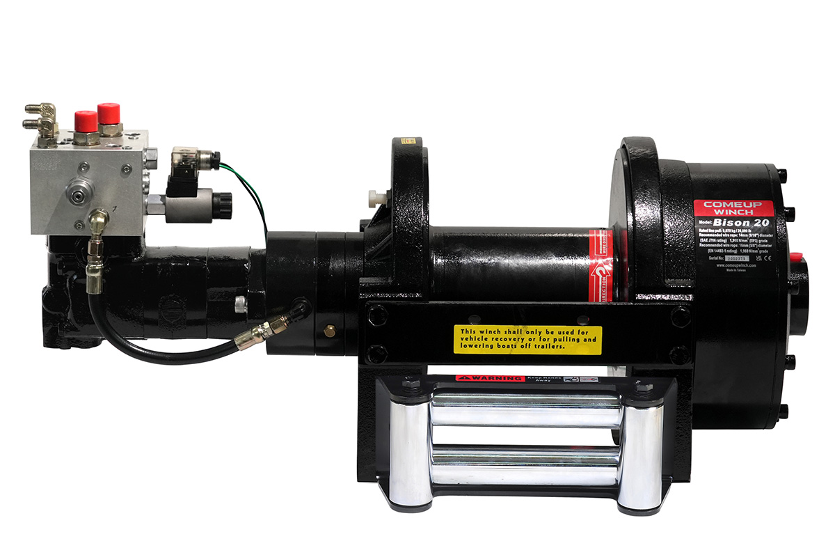 COMEUP BISON 20 Dual-Spedd Hydraulic Winch
